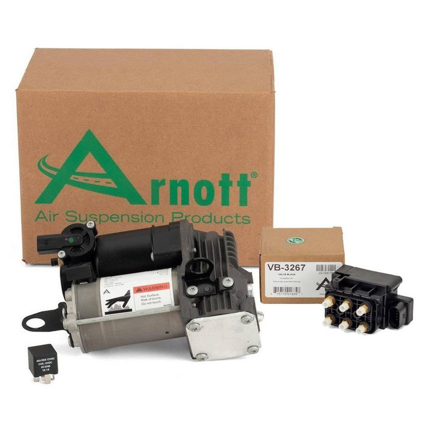 Mercedes Air Suspension Compressor Kit (with Air Suspension and Airmatic) 221320170480 - Arnott 3994245KIT